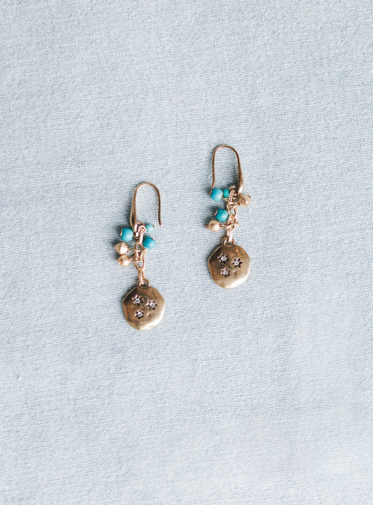 Moon Drifters Earrings - Gold
