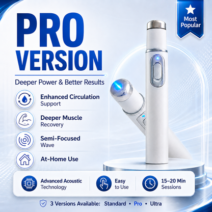 Bikenda® Ultrasonic Shock Wave Therapy Massager——Restore Circulation. Relieve Deep Pain. Rebuild Male Confidence.