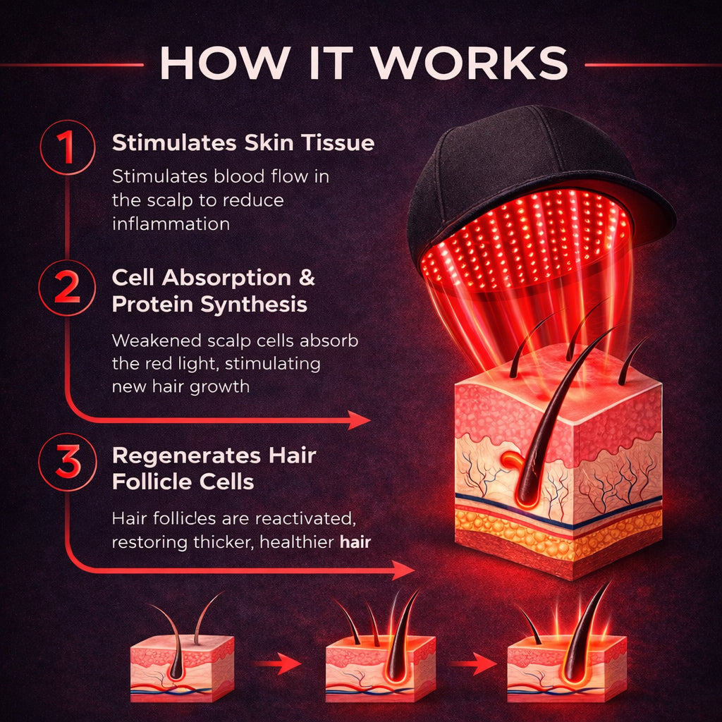 🔥Last Day — SAVE 80% OFF! Mresio® Red Light Cap — Regrow Hair, Reduce Shedding & One Purchase Protects the Whole Family for Years