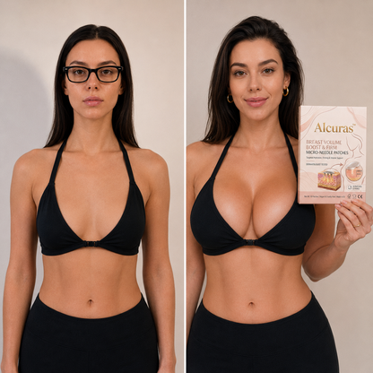Alcuras™ Nano-Microneedle Bust Lift Patches ✨ — No Surgery Needed. For a firmer, fuller, more lifted-looking bust contour & renewed feminine confidence 💖