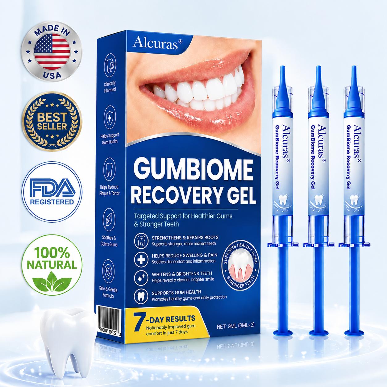 Alcuras® GumBiome Recovery Gel