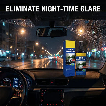 Crystal Clear Windshield Rain Repellent Spray