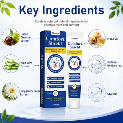 Alcuras® ComfortShield Hemorrhoid Relief Ointment