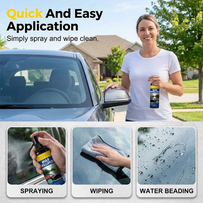 Crystal Clear Windshield Rain Repellent Spray