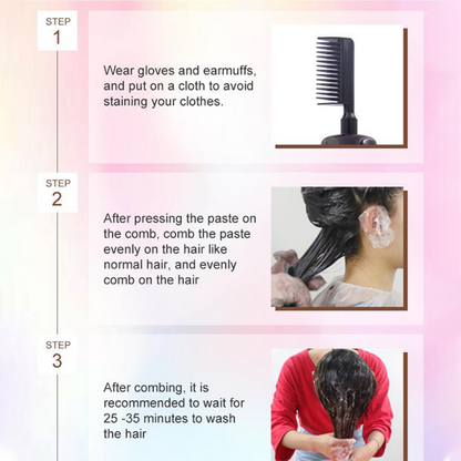 Super popular items at 50% off🦄3-in-1 Hair Dye Comb🎁